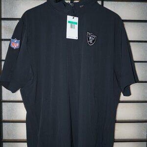 Las Vegas Raiders Sideline Coach Men's Nike NFL Size XL Hooded Jacket